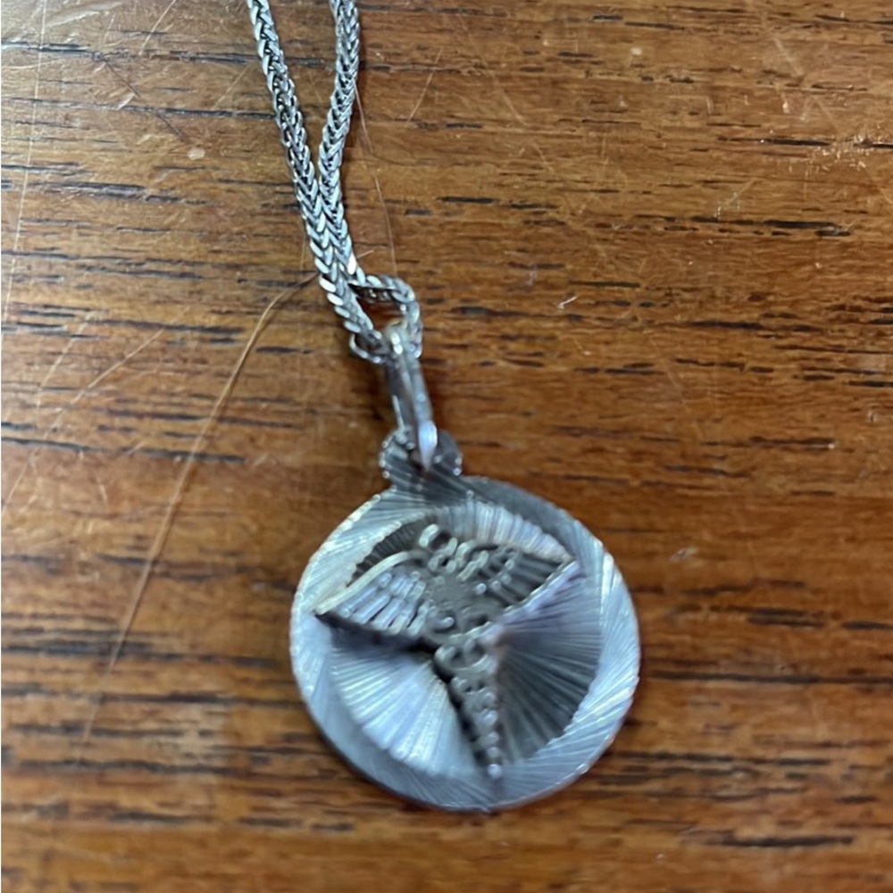 Caduceus nursing symbol charm